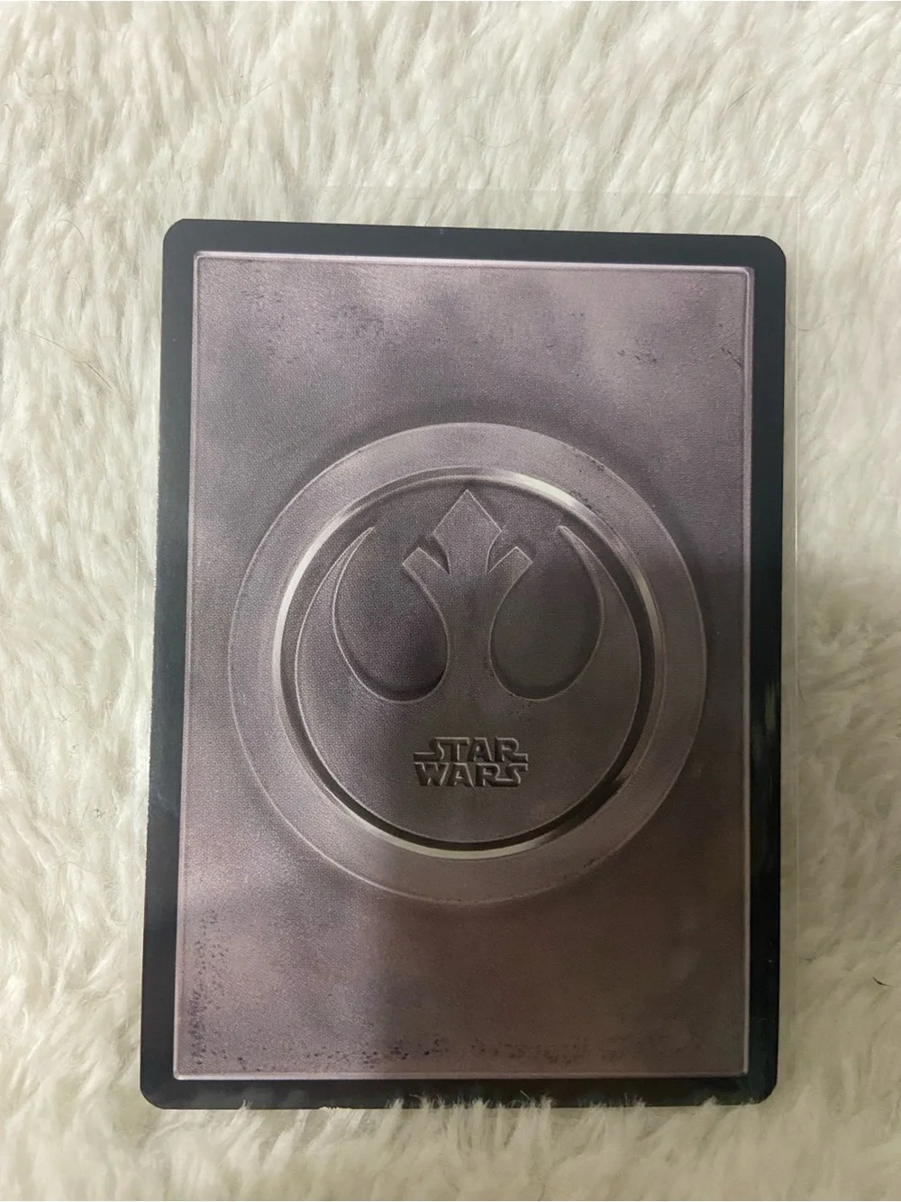 Han's Dice Star Wars CCG Card - Red Border with Dice Image